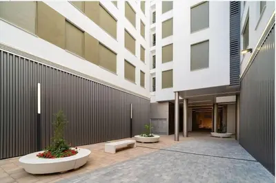 Edificio en el que se encuentra el apartamento