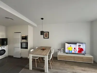 Una cocina o zona de cocina en Apartamento de Lujo Gran Capitán en el Centro