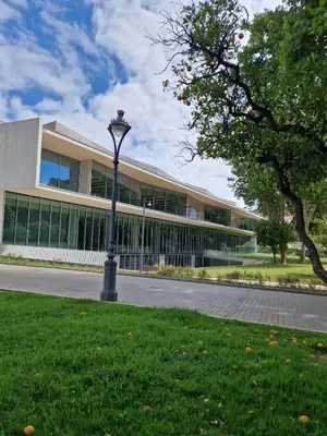 Jardín al aire libre en Salusahome parking gratuito