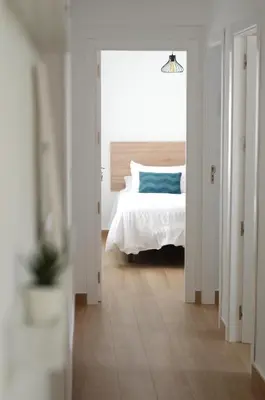 Cama o camas de una habitación en 4 Dormitorios -El Rinconcito de Córdoba -Centro