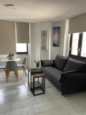 Zona de estar de Apartamento casa Carmen en el centro