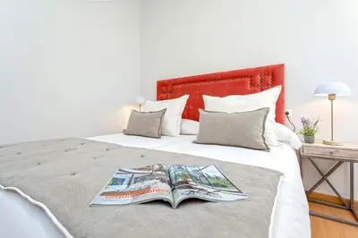 Cama o camas de una habitación en Genteel Home Manuel de Sandoval