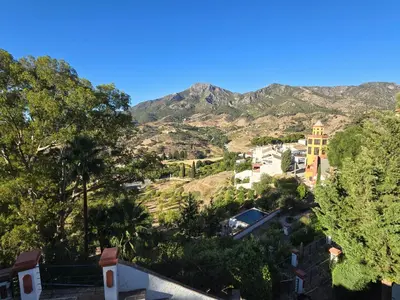 Vista general de una montaña o vista desde el hotel