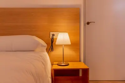 Cama o camas de una habitación en Apartamento Almedina