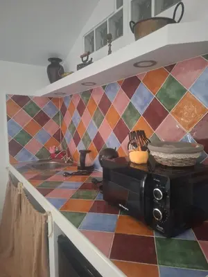 Una cocina o zona de cocina en La madrileña 2