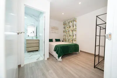 Cama o camas de una habitación en Apartamento Noques 3