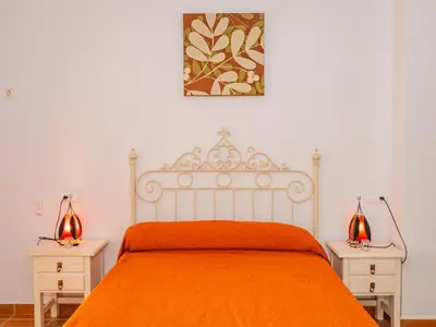 Cama o camas de una habitación en Embrujo Andaluz near to Caminito del Rey