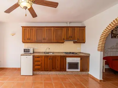 Una cocina o zona de cocina en Embrujo Andaluz near to Caminito del Rey