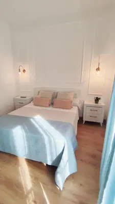 Cama o camas de una habitación en Casa Yaye Puerta Palma - Écija