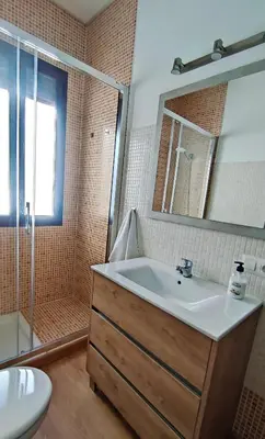 Un baño de Casa Yaye Puerta Palma - Écija
