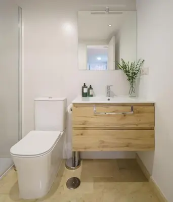 Un baño de Conde Ibarra Suite