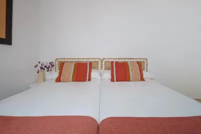 Cama o camas de una habitación en Conde Ibarra Suite