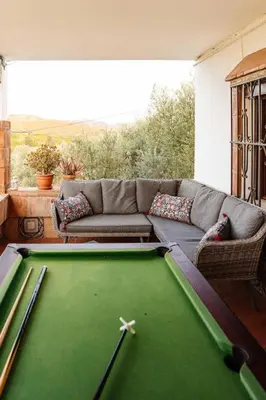Zona de estar de Casa Froscar