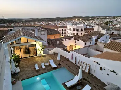 Plano de PoolHouse in the Historic Center