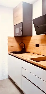Una cocina o zona de cocina en Galope Premium