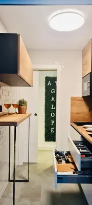 Una cocina o zona de cocina en Galope Premium