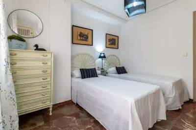 Cama o camas de una habitación en Apartamento Aloha Ohana Córdoba