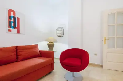 Zona de estar de Comfortable functional - Center - Train station
