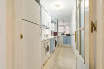 Una cocina o zona de cocina en Comfortable functional - Center - Train station