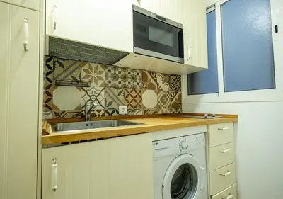 Una cocina o zona de cocina en Saber Viajar