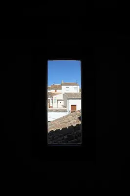 Edificio en el que se encuentra el hostal o pensión