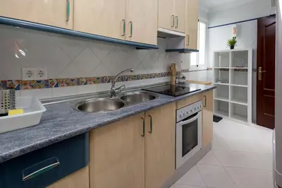 Una cocina o zona de cocina en Centro Histórico Zona San Luis