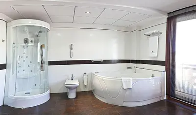 Un baño de Hotel Campos de Baeza