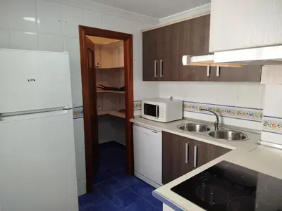 Una cocina o zona de cocina en Pablo de Olavide, Despeñaperros