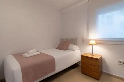 Cama o camas de una habitación en La Casa del Gran Teatro