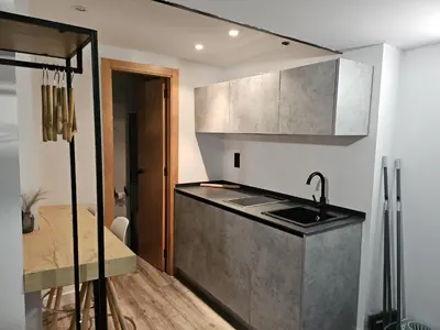 Una cocina o zona de cocina en Suite San Fernando