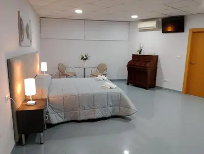 Cama o camas de una habitación en Apartamento Conde