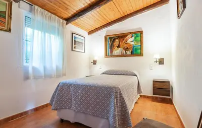 Cama o camas de una habitación en Amazing Home In Montilla With Wifi