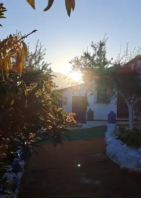Jardín al aire libre en Casa de Ángel Balconcillo a La Subbética