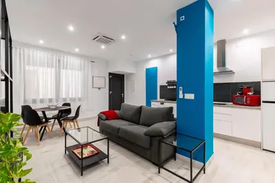 Una cocina o zona de cocina en LP1 Loft Art Suite Sevilla en Pareja
