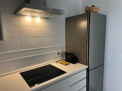 Una cocina o zona de cocina en Apartamento Júda Levi