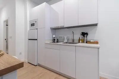 Una cocina o zona de cocina en Apartamentos BN Suite Centro