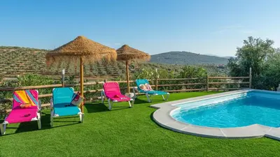 Piscina en o cerca de Casa Ales Riogordo by Ruralidays