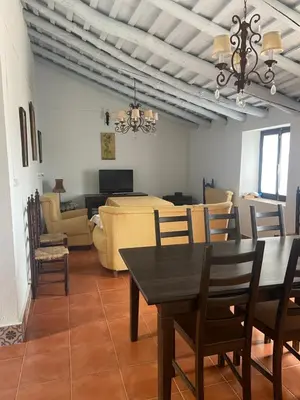 Zona de estar de Casa LOMAR