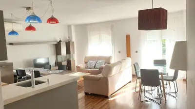 Zona de estar de Balcon Alameda Downtown