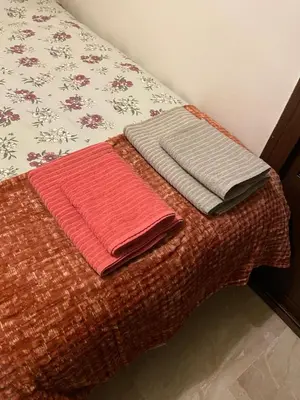 Cama o camas de una habitación en Ático Santa Lucía Terraza y Parking gratuitos