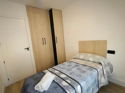 Cama o camas de una habitación en Alojamiento San Gonzalo