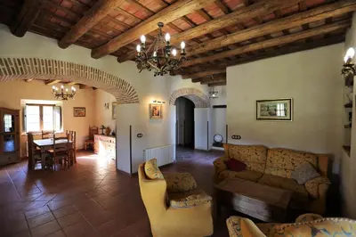 Zona de estar de Villa Escutia