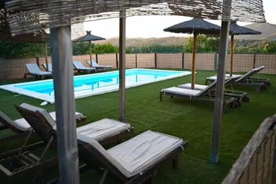 Piscina en o cerca de Villa Escutia