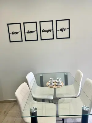 Zona de estar de Califa SuitesGP