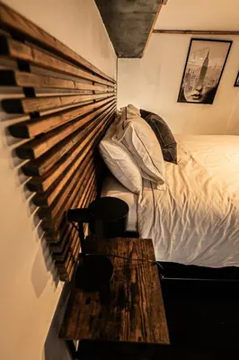 Cama o camas de una habitación en Bajo el Sol de Sevilla
