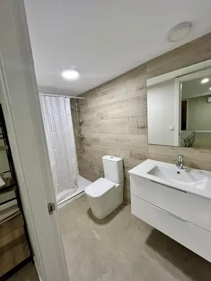Un baño de Ribera Suites GP
