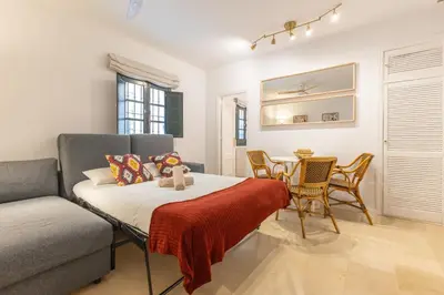 Zona de estar de Charming apartment at Plaza Alameda by OCityzen