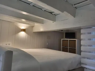 Cama o camas de una habitación en Coliseo setas