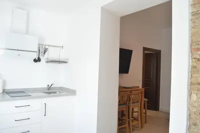Una cocina o zona de cocina en Plazuela Arco el Portillo