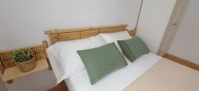 Cama o camas de una habitación en Terraza de la Axerquía